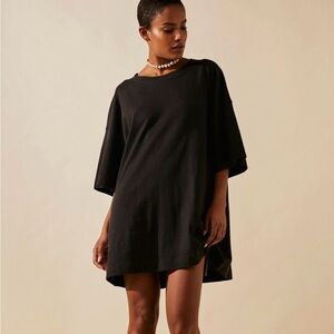 Free People Essential Extreme Tee Mini - Black - Medium